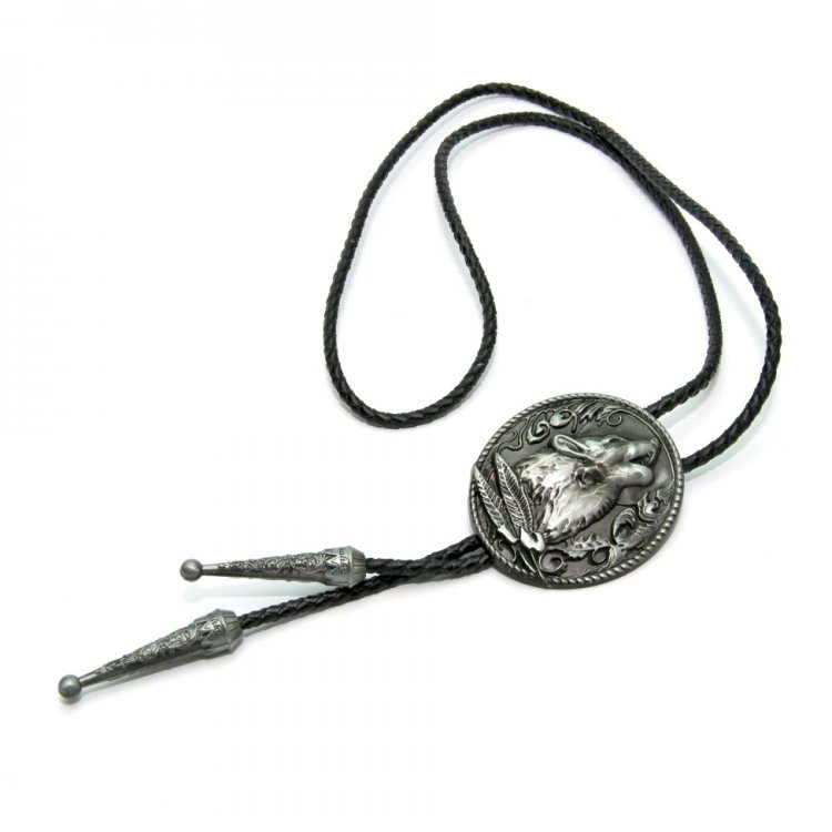 

Галстук Боло SF С Головой Волка Bolo-52054