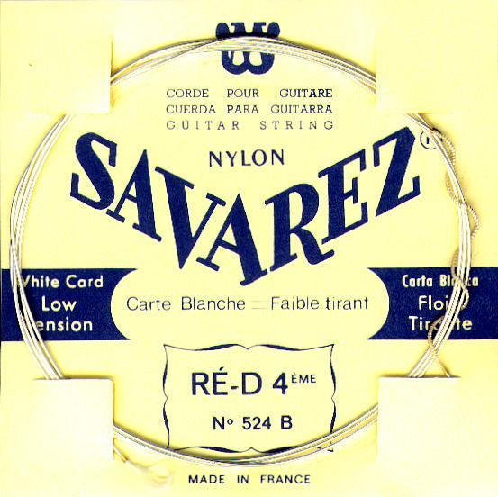 

Струны для классической гитары SAVAREZ 520 B White Card
