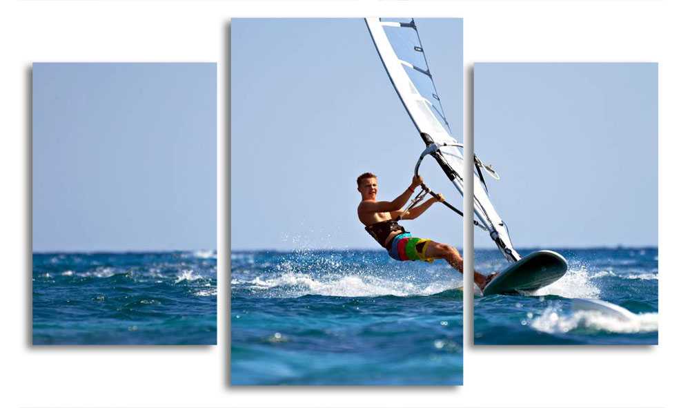 

Модульная картина LaPrint Парусный спорт 200x117 см