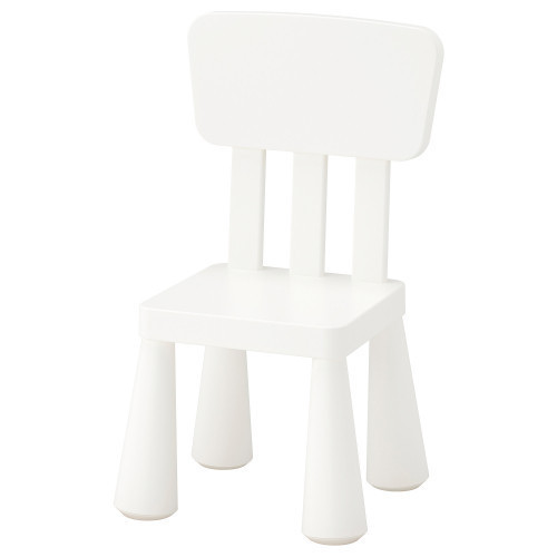 

Детский стул IKEA MAMMUT 403.653.71 белый