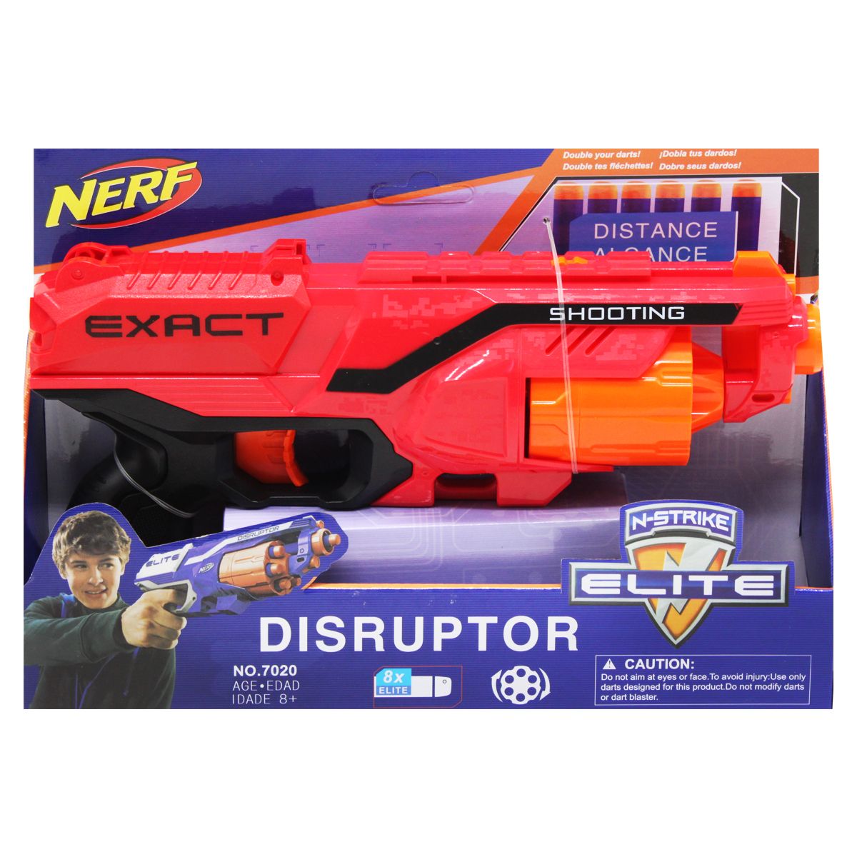 

Бластер красный Nerf (7020) (163190)