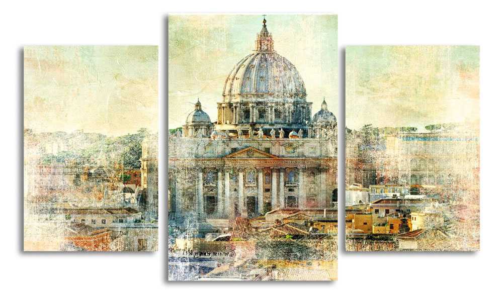 

Модульная картина LaPrint Винтаж 200x117 см