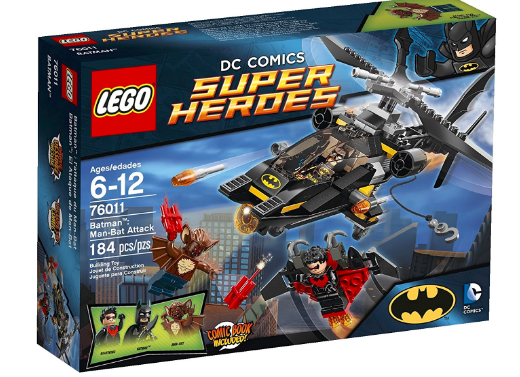 

LEGO Super Heroes 76011 Batman: Man-Bat Attack Атака Мэн-Бэта