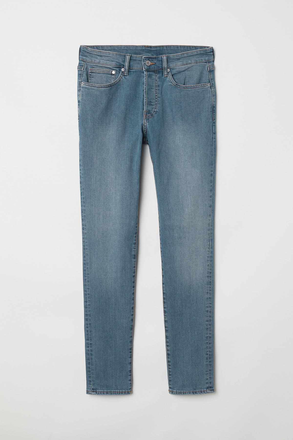 

Джинсы Skinny H&M w30l30 Голубые
