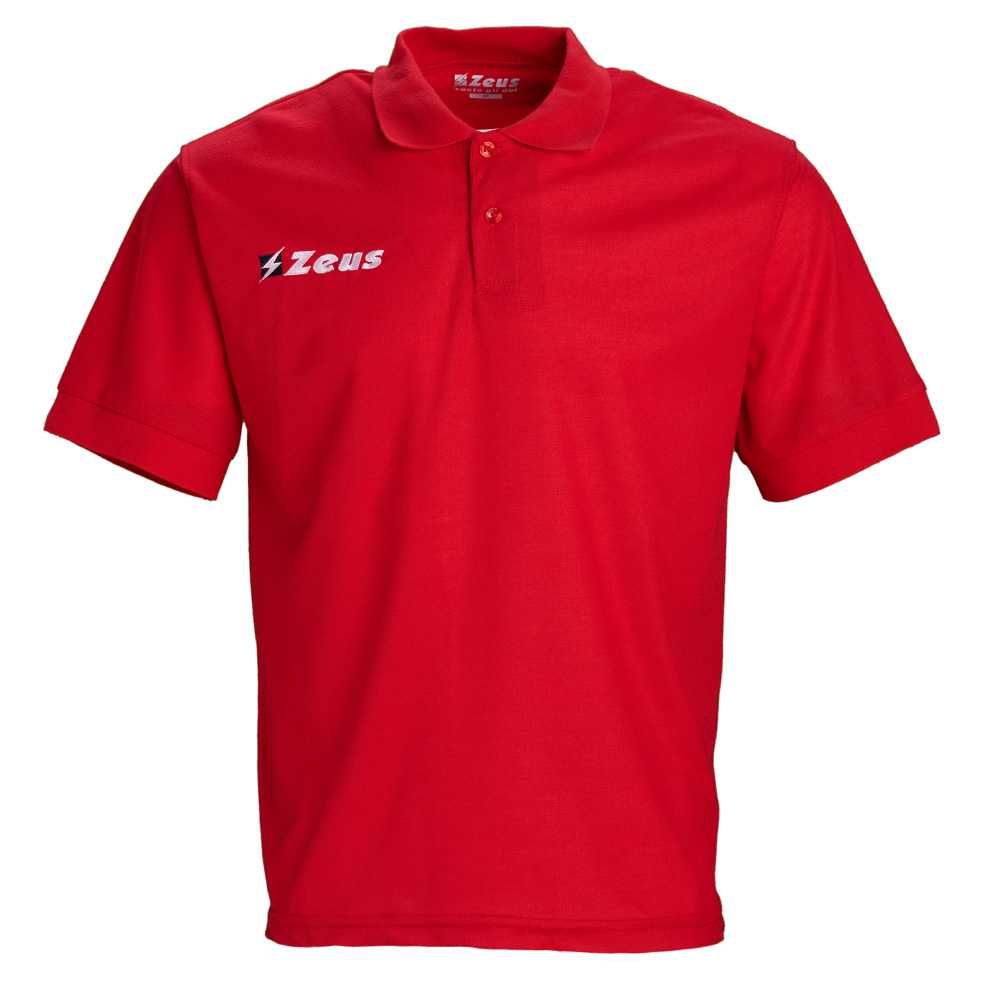 

Поло Zeus POLO BASIC M/C ROSSO Z00367 цвет: красный, размер 3XS