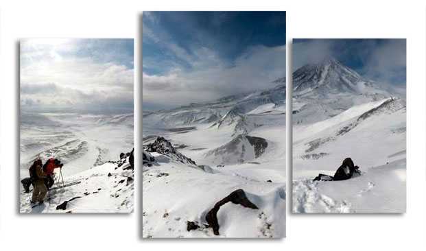 

Модульная картина LaPrint Поход в горы 200x117 см