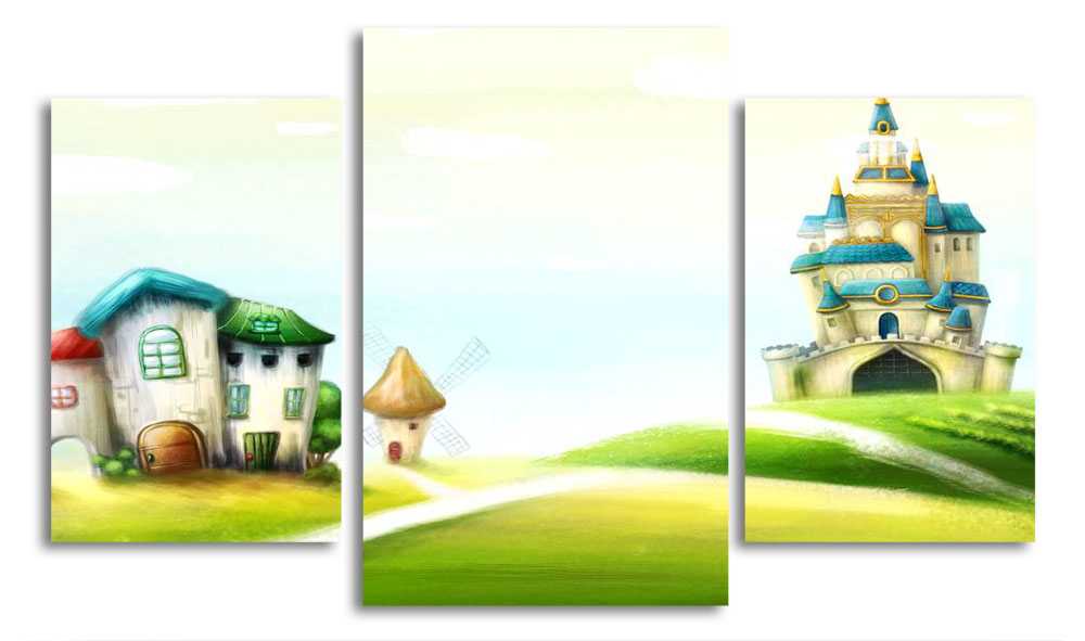 

Модульная картина LaPrint Для девочек 200x117 см