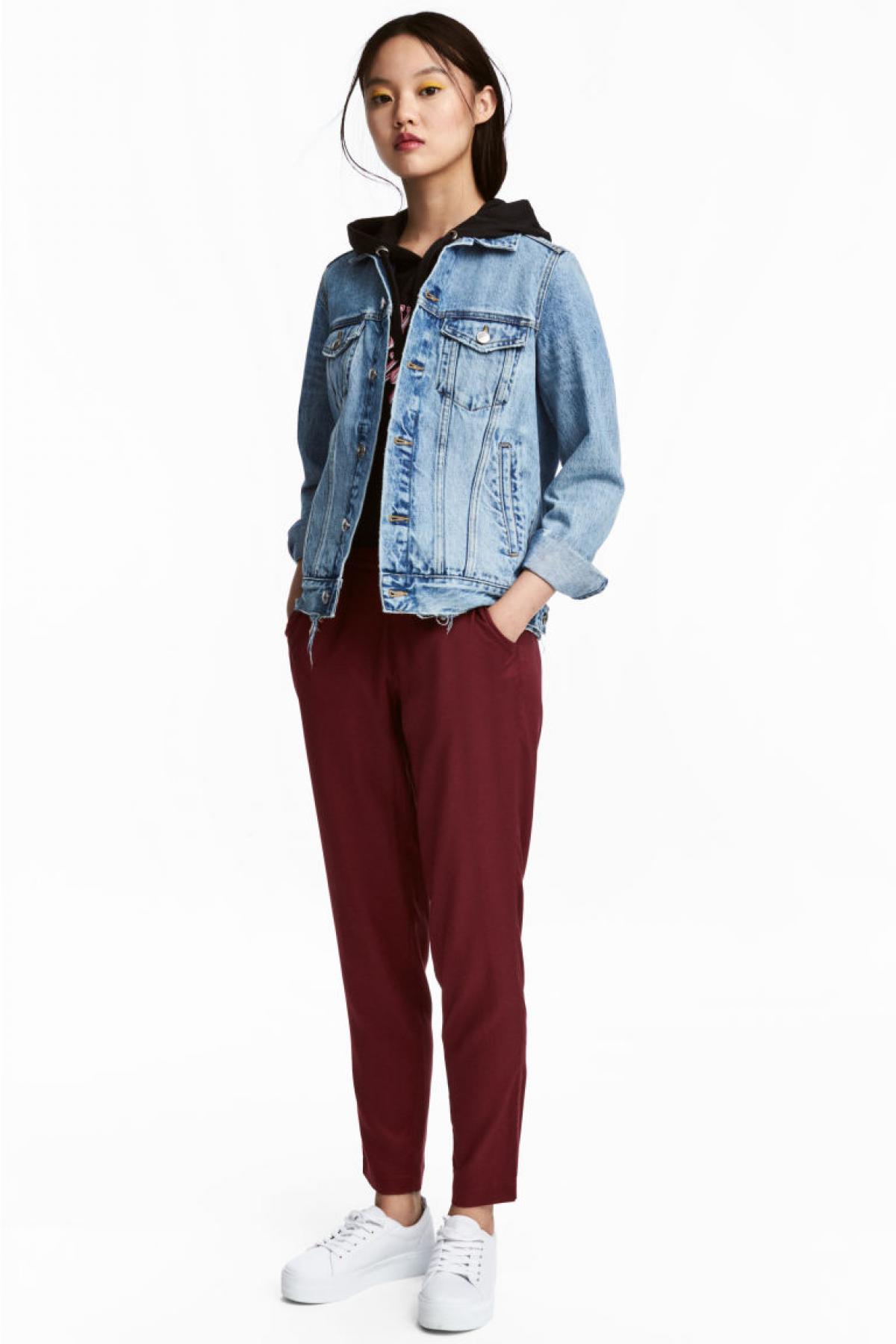

Брюки H&M eur  Красные (2878-0316242052, Брюки H&M eur 36 Красные (2878-0316242052)