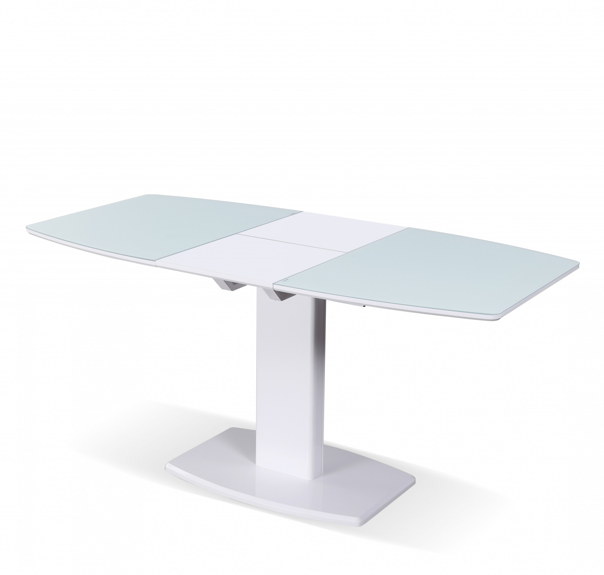

Обеденный стол Милан-1, Tes Mobili, 1200/1600*800*770, white frosted
