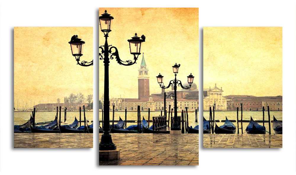 

Модульная картина LaPrint Фонарь вдоль реки 200x117 см