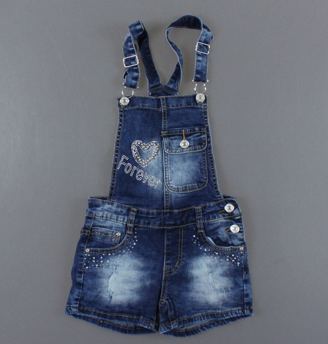 

Джинсовый летний комбинезон для девочек H.L.Xiang, Артикул: 3292 (116 СМ)