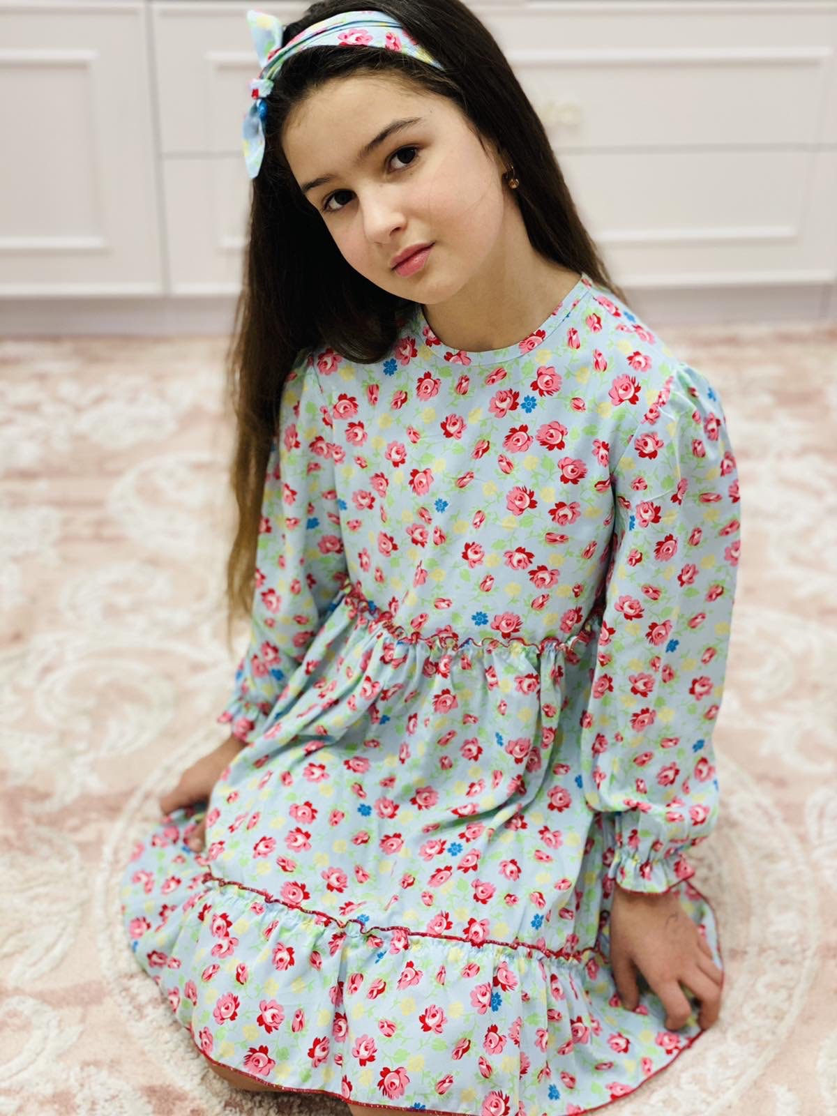 

Платье для девочек, Артикул: DG6226 (146 СМ)