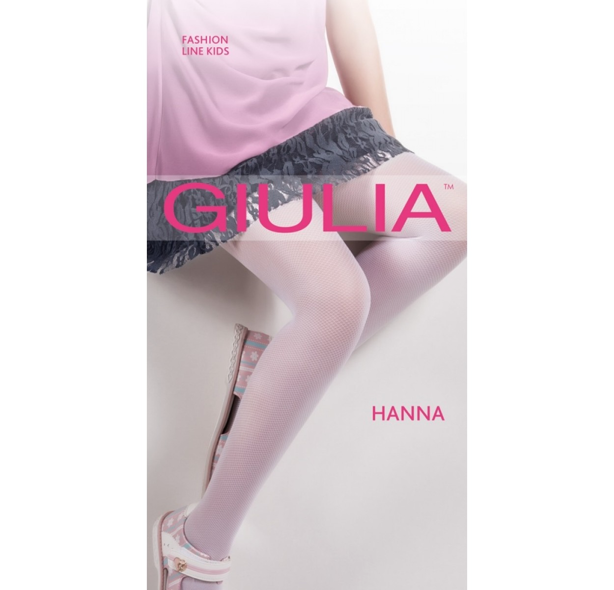 

Детские капроновые колготки Giulia Hanna 40 1, Артикул: 130162-белый (140-146 СМ)