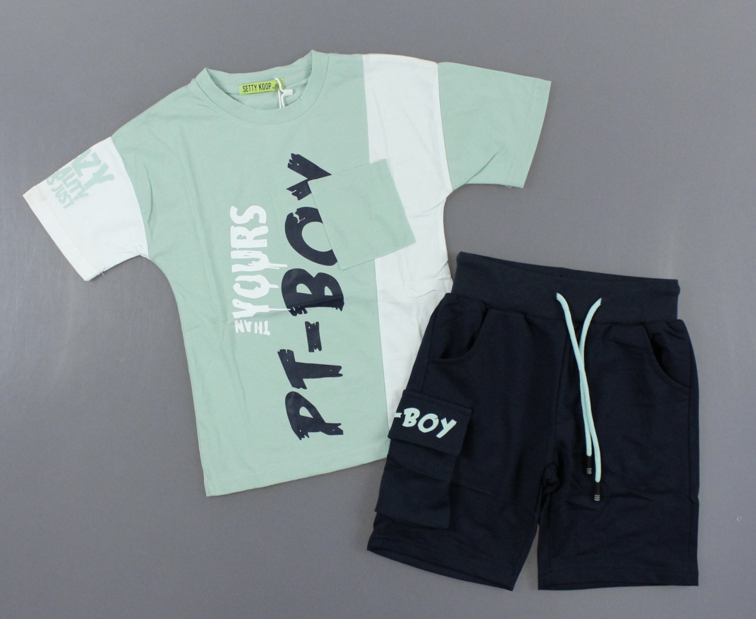 

Комплект для мальчиков Setty Koop, Артикул: AT1511-шалфей (8 лет 128 СМ)