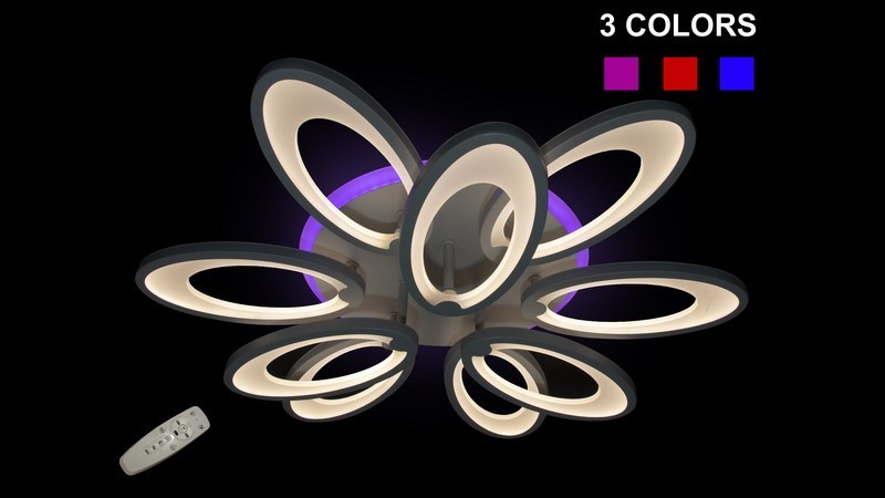 

Светодиодная Люстра Linisoln 120W 228889/6+3 color