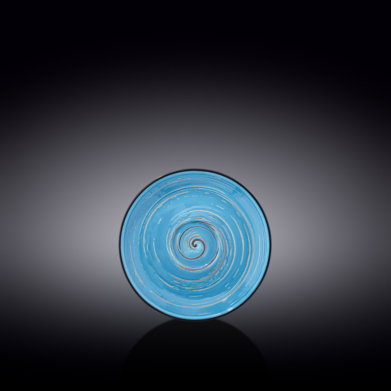 

Тарілка десертна Wilmax Spiral Blue 20,5 см (669612/A)