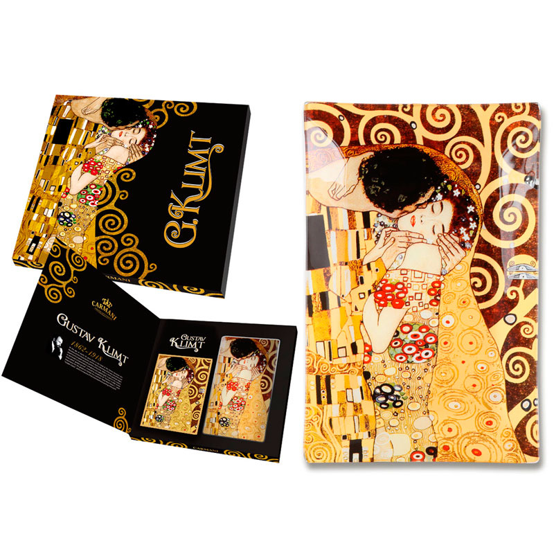 

Тарелка G.Klimt Поцелуй 23*15 см Carmani 32226-BR-1704