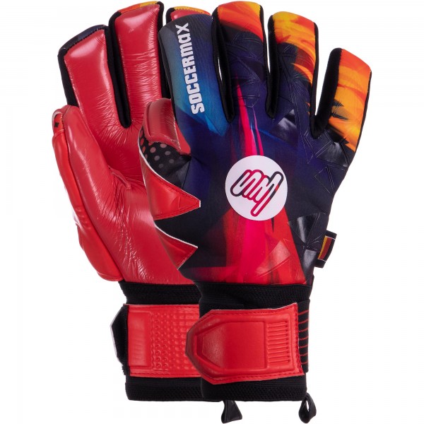 

Перчатки вратарские GK-005 SOCCERMAX р-р 9 Красный-фиолетовый (SKL02827)