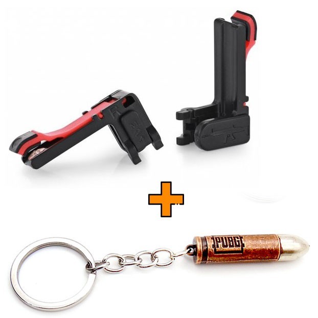 

Игровые контроллеры Marpiel M24 (геймпад триггеры курки для смартфона для PUBG) + патрон 9 mm