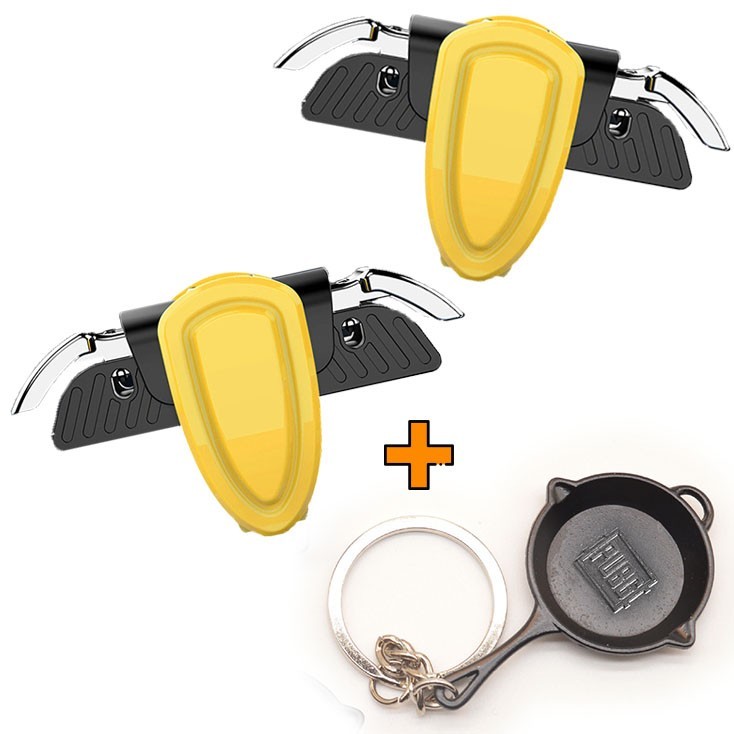 

Игровые контроллеры Marpiel X15 (геймпад триггеры курки для смартфона для PUBG) + сковородка