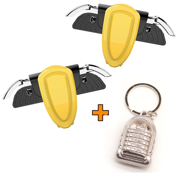 

Игровые контроллеры Marpiel X15 (геймпад триггеры курки для смартфона для PUBG) + рюкзак 3 уровня