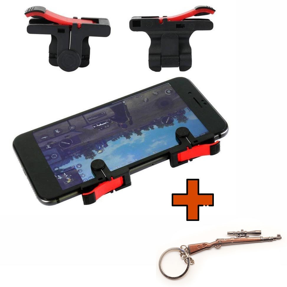 

Игровые контроллеры Marpiel D9 (геймпад триггеры курки для смартфона для PUBG) + Kar98k