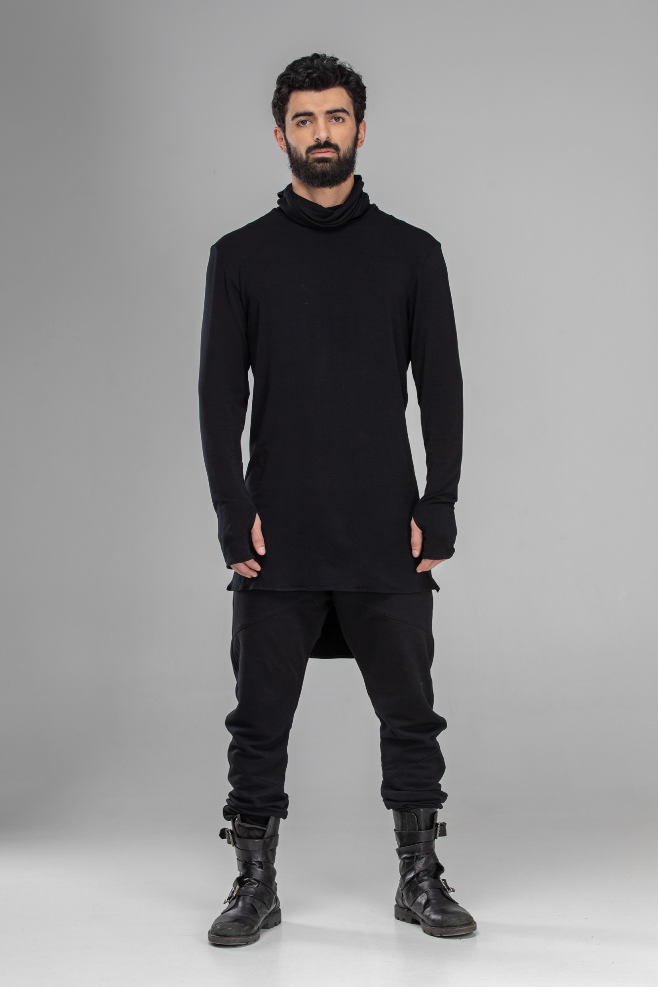 

Водолазка Midnight A0171 Turtleneck sweater XXXL Черная