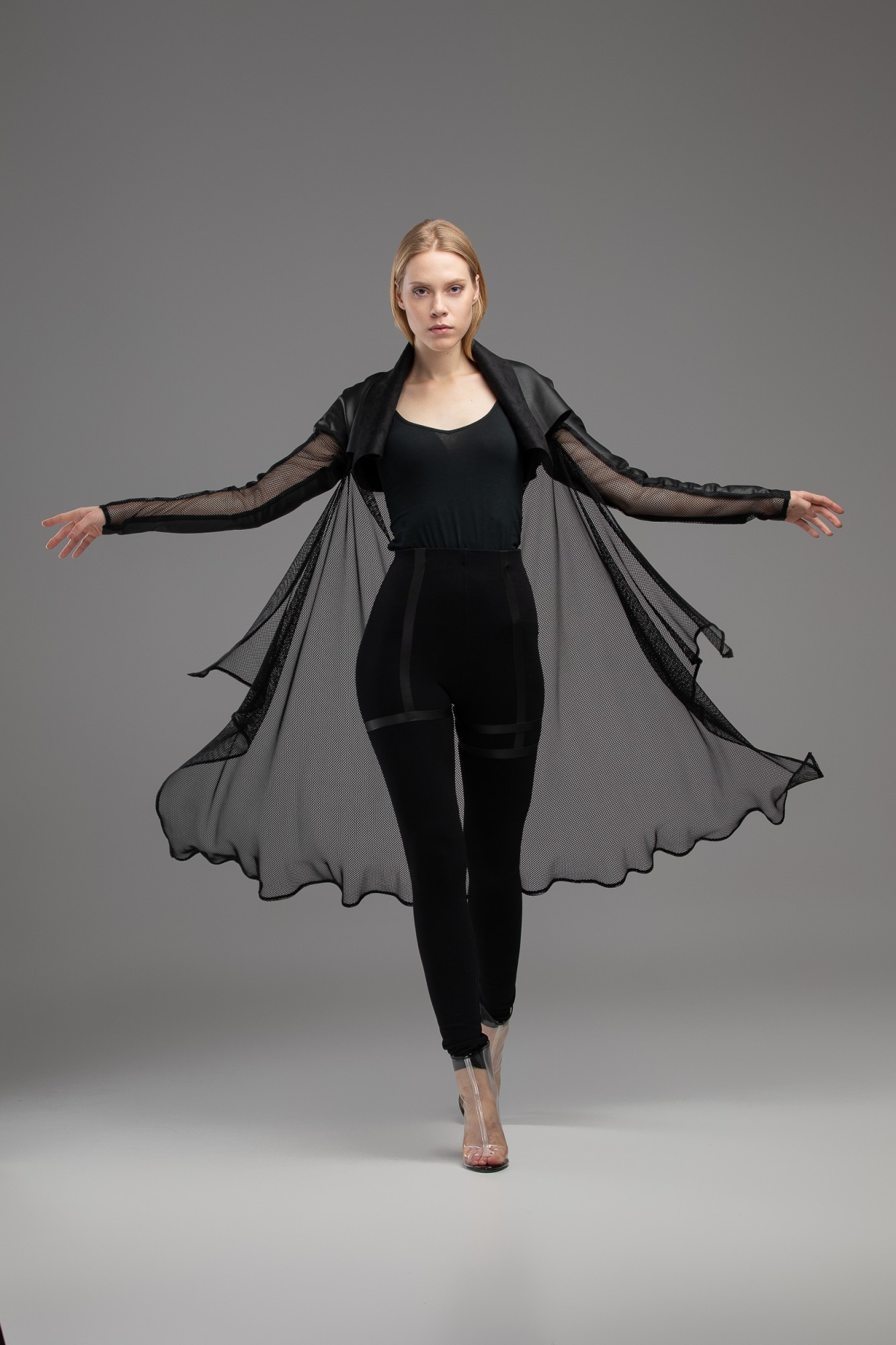 

Кардиган Midnight А0211 Bolero jacket S Черный