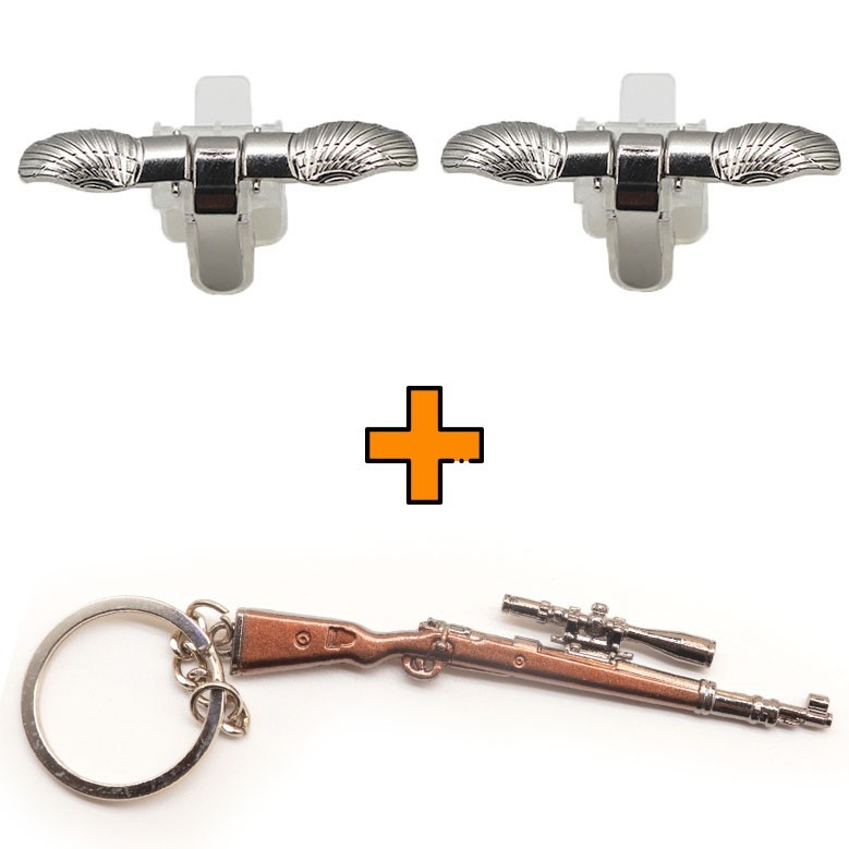 

Игровые контроллеры Marpiel TS (геймпад триггеры курки для смартфона для PUBG) + Kar98k