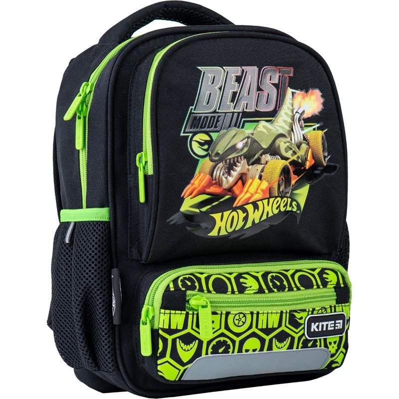

Рюкзак детский Kite Kids Hot Wheels 2021 29x23x9см 8л (HW21-559XS)