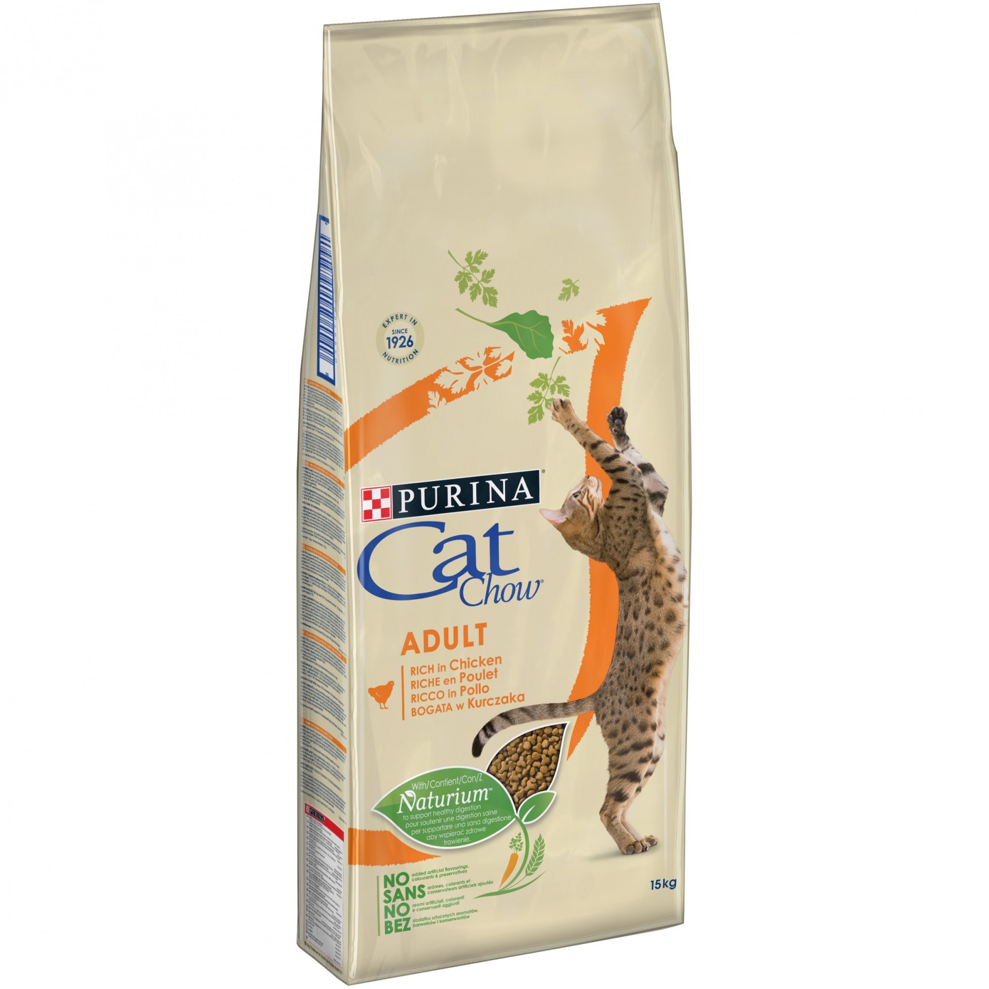 

Сухой корм Purina Cat Chow Adult с курицей и индейкой 15 кг