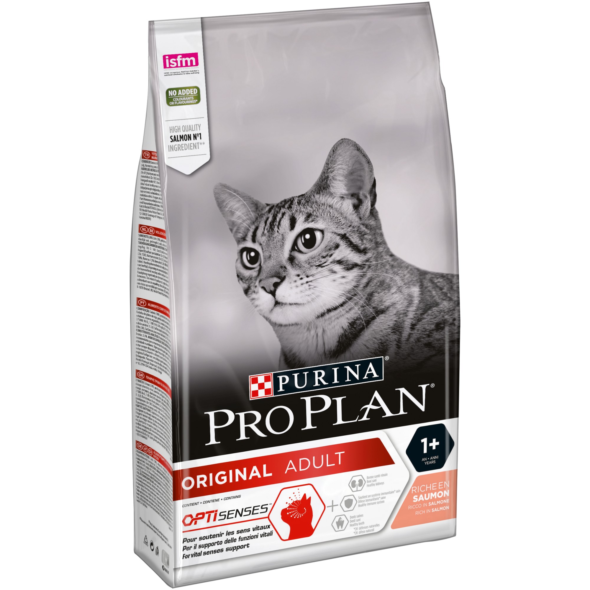 

Сухой корм для котов Purina Pro Plan Original с лососем 10 кг