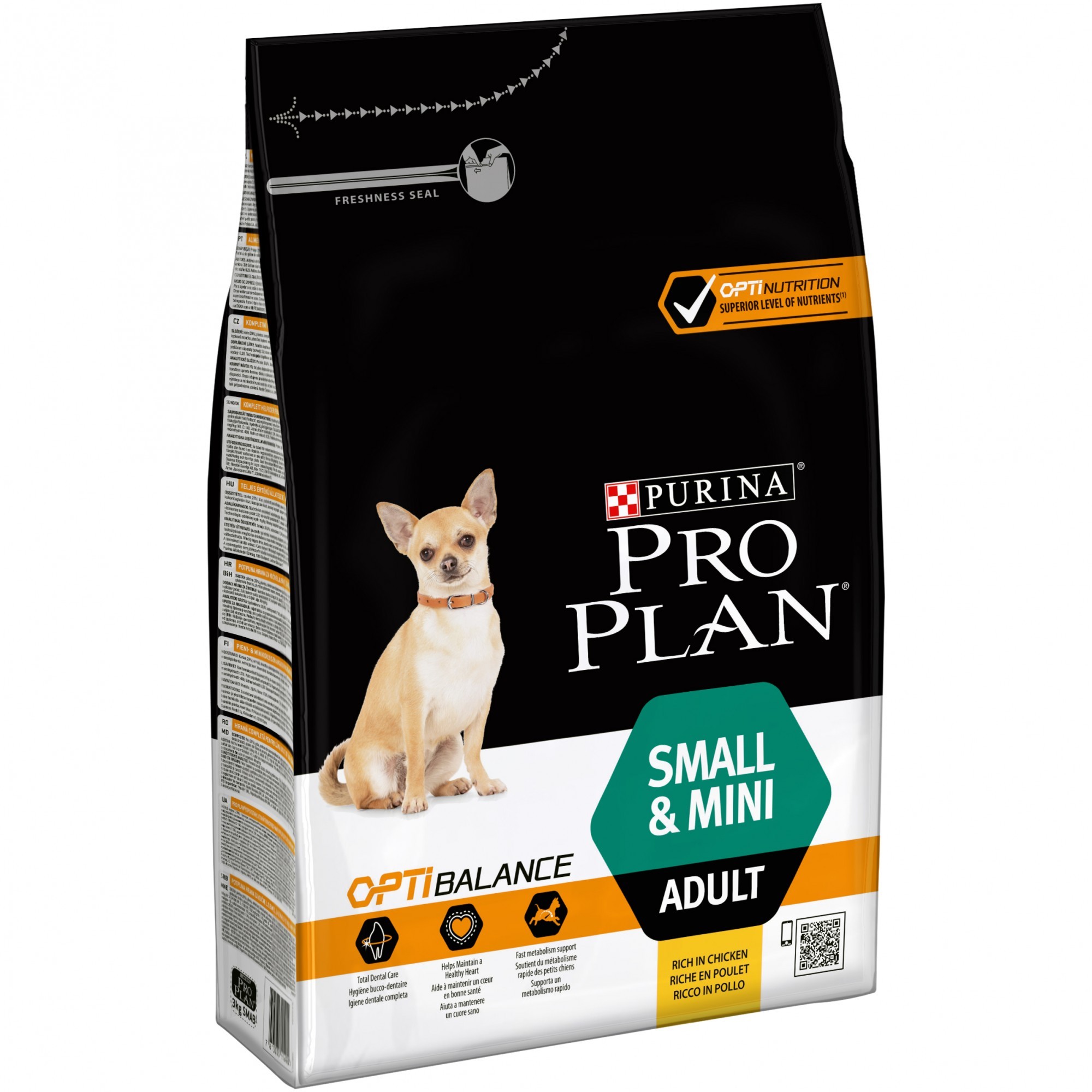 

Сухой корм Purina Pro Plan Dog Small & Mini Adult с курицей и рисом 7 кг
