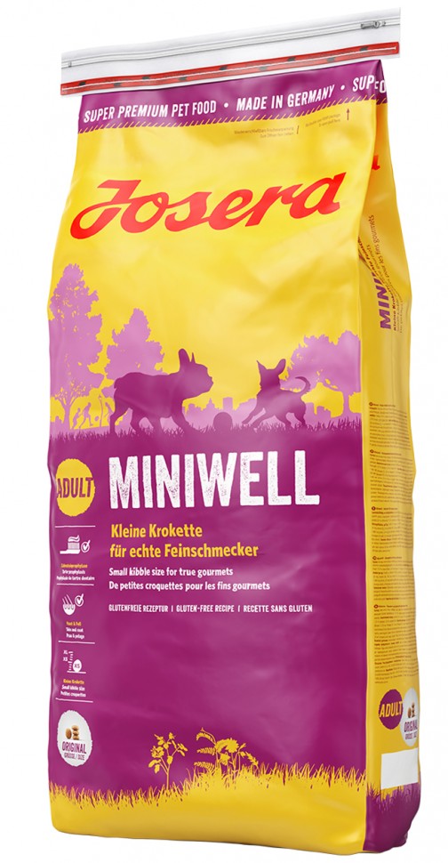 

Сухой корм Josera Dog Miniwell для взрослых собак мелких пород 15 кг