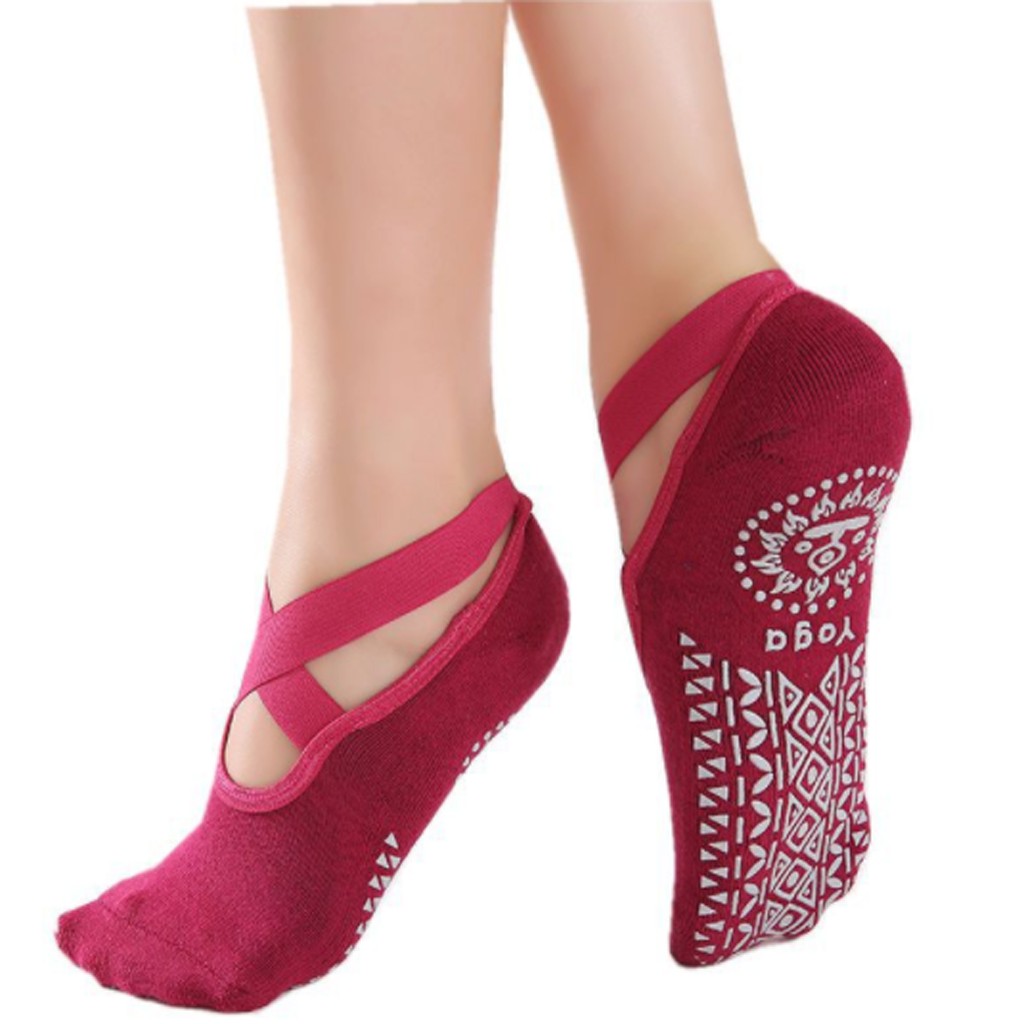 

Нескользящие носки для йоги и пилатеса Yoga Socks 39 osp03