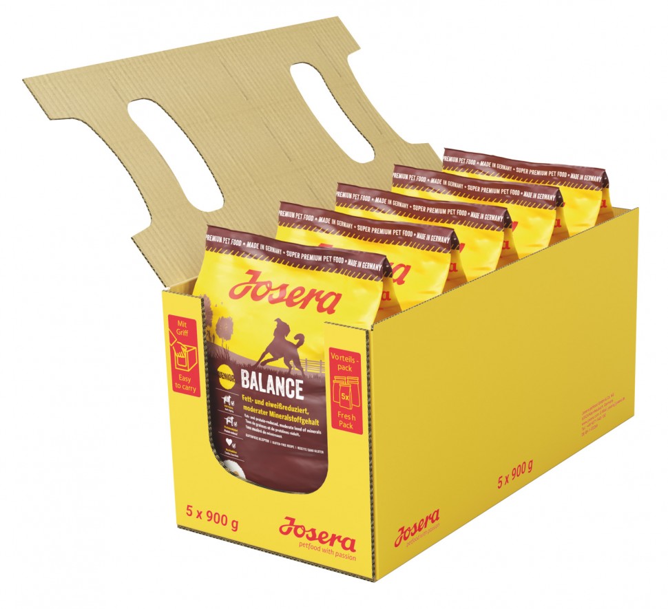 

Сухой корм Josera Dog Balance для пожилых и малоактивных собак 4.5 кг