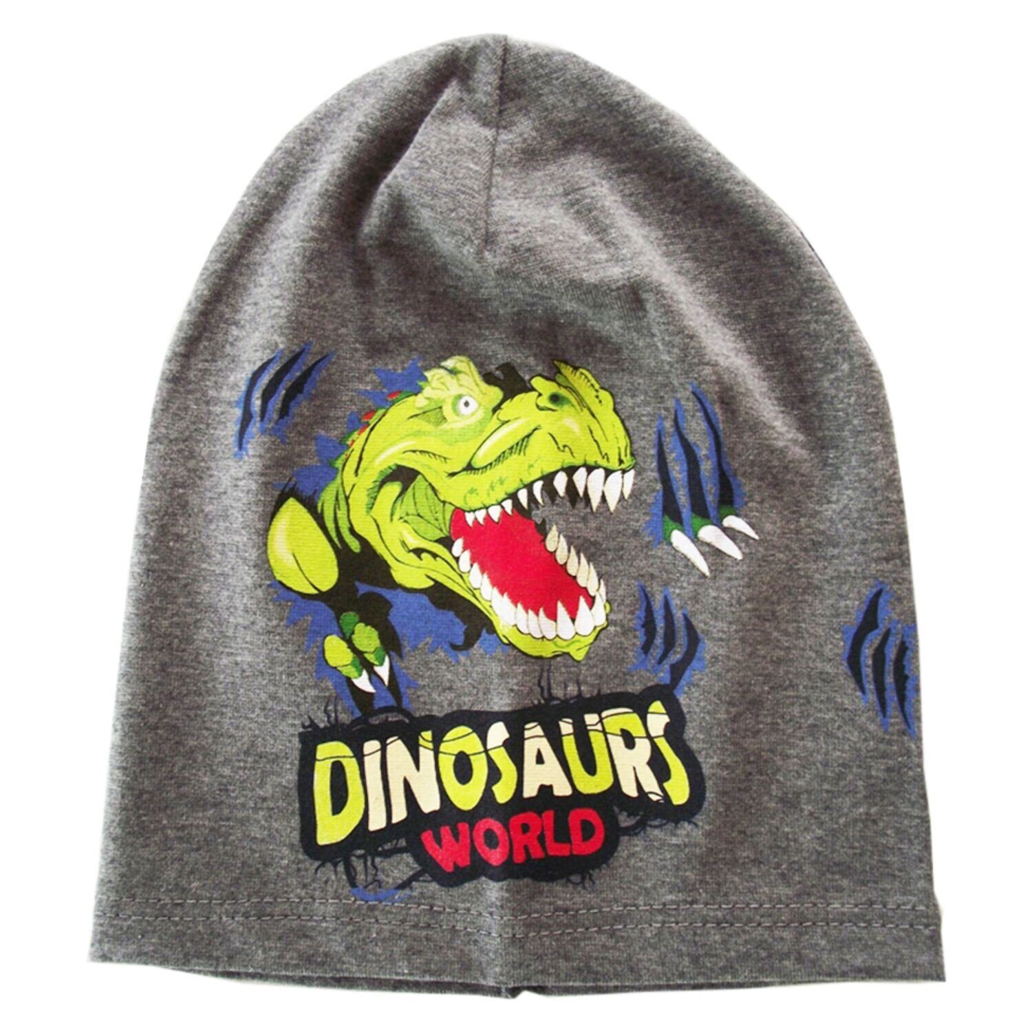 

Демисезонная трикотажная шапка DINOSAURS BE SNAZZY CDL-121056-dkGray темно-серый 48-54 см (CDL-121056-dkGray-48-54)