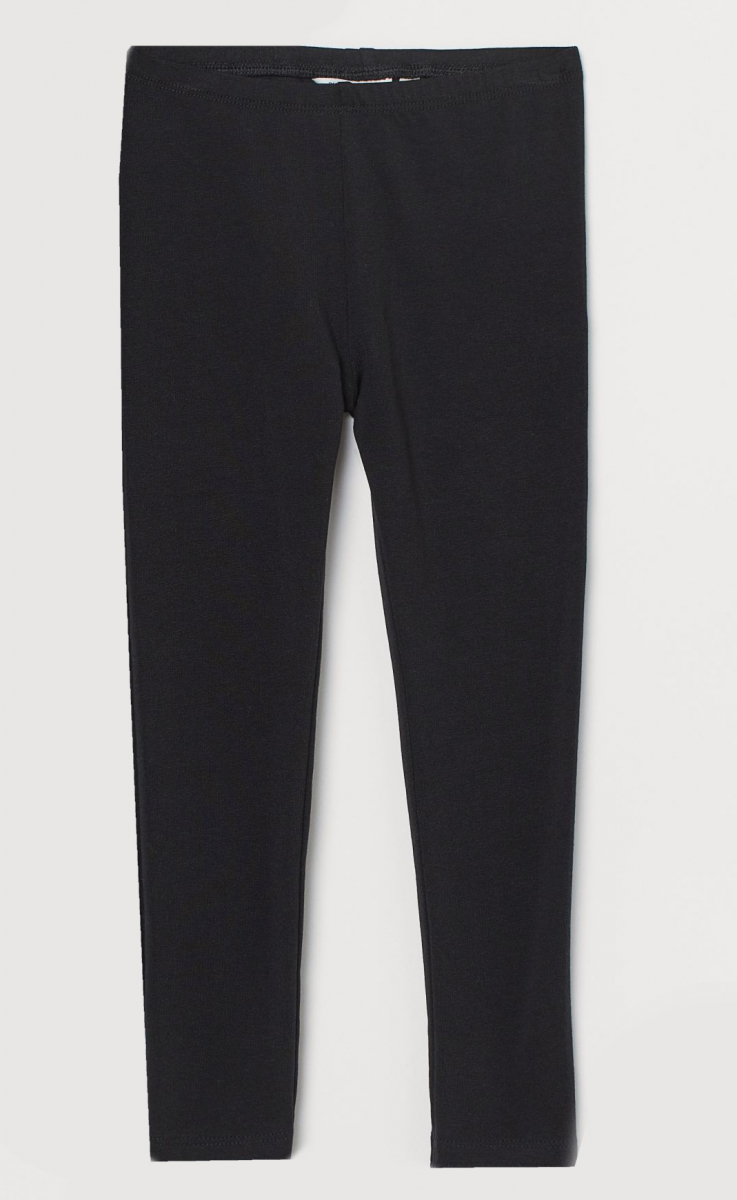 

Лосины для девочки H&M 0703279021 98 СМ Черный 64840