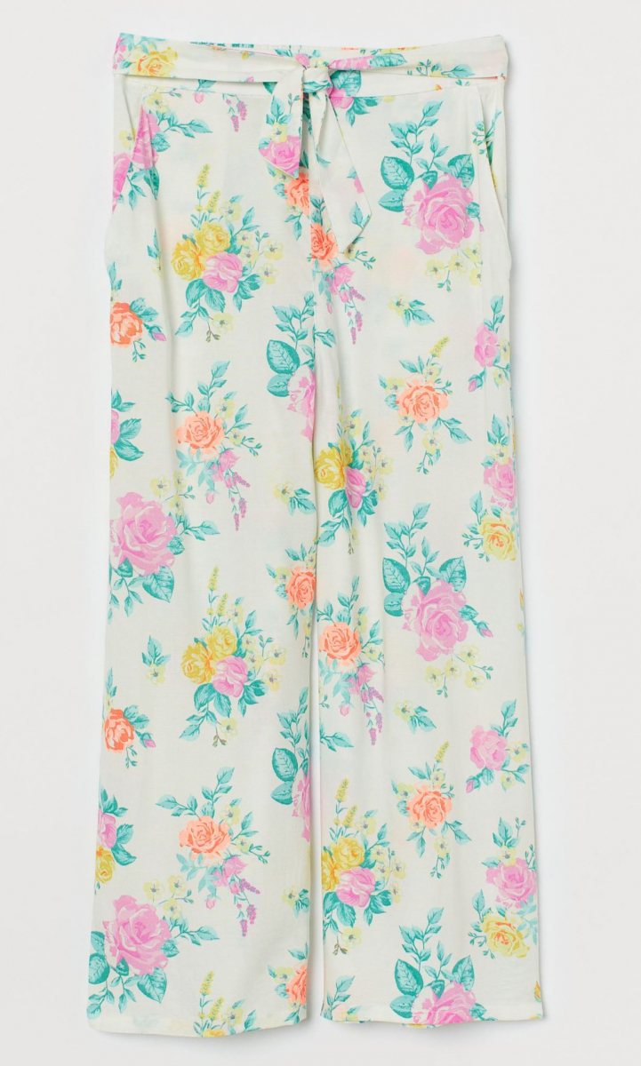 

Брюки для девочки H&M 0806010002 164 СМ Белый 64865