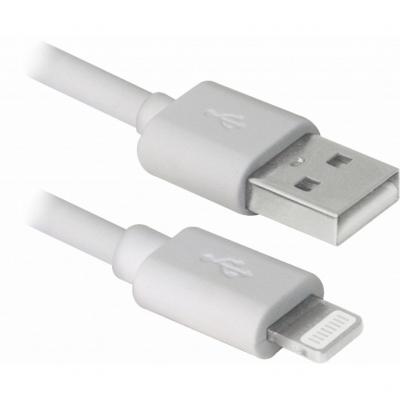 

Дата кабель USB Type-C to Lightning 1.0m MFI TPE White REAL-EL
