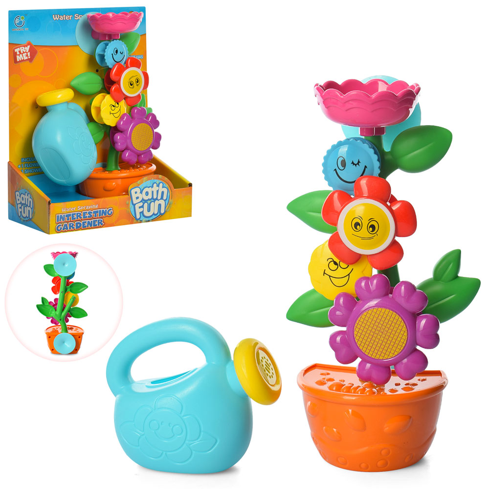 

Игрушка Водопад Цветок для купания в ванной Baochenjia Toys, водопад на присосках с лейкой, Bath Fun Original