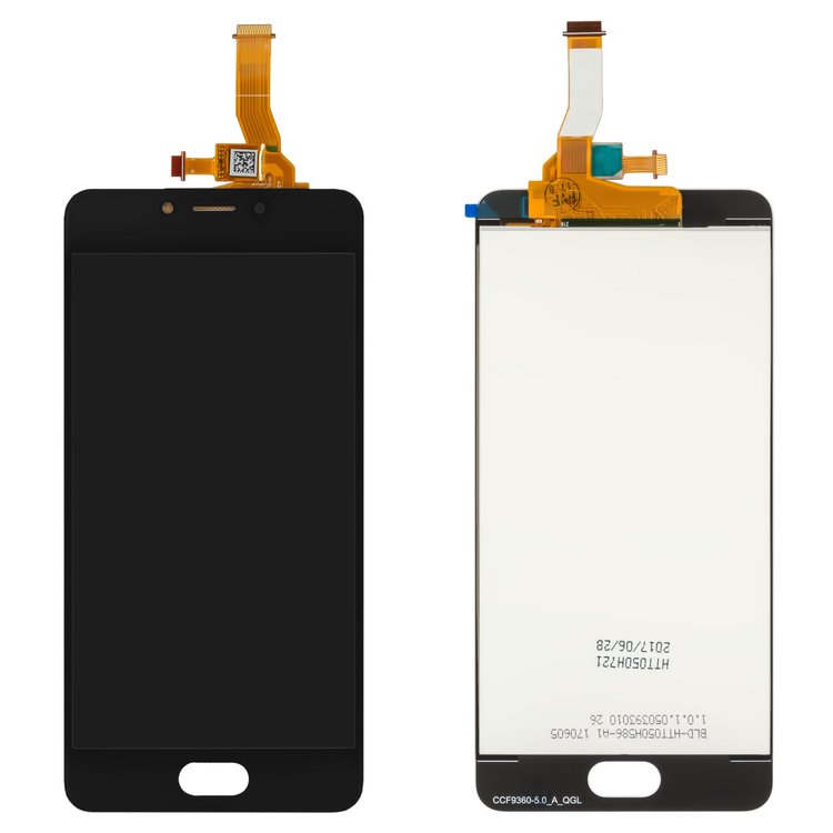 

Дисплей для Meizu M5c (версия M710h) с сенсором черный