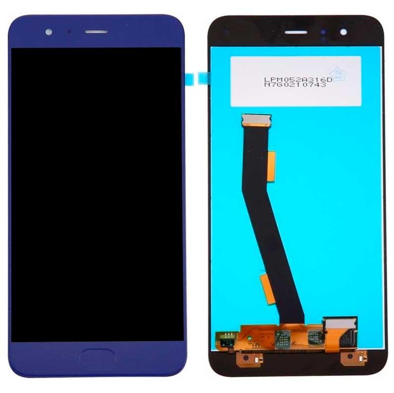 

Дисплей для Xiaomi Mi 6 (со шлейфом сканера отпечатка пальца) с сенсором синий