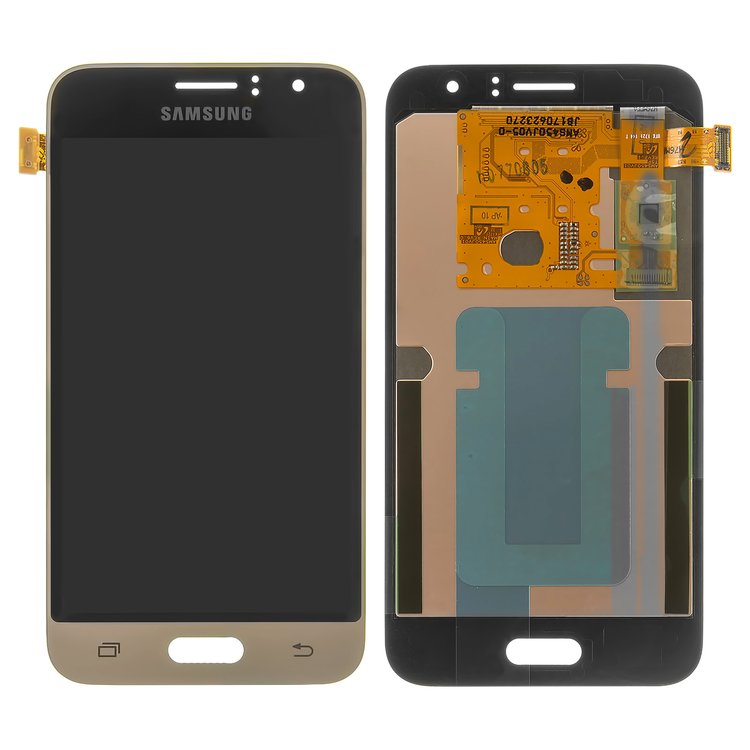 

Дисплей для Samsung GH97-18224B J120H Galaxy J1 (2016) с сенсором золотой сервисный