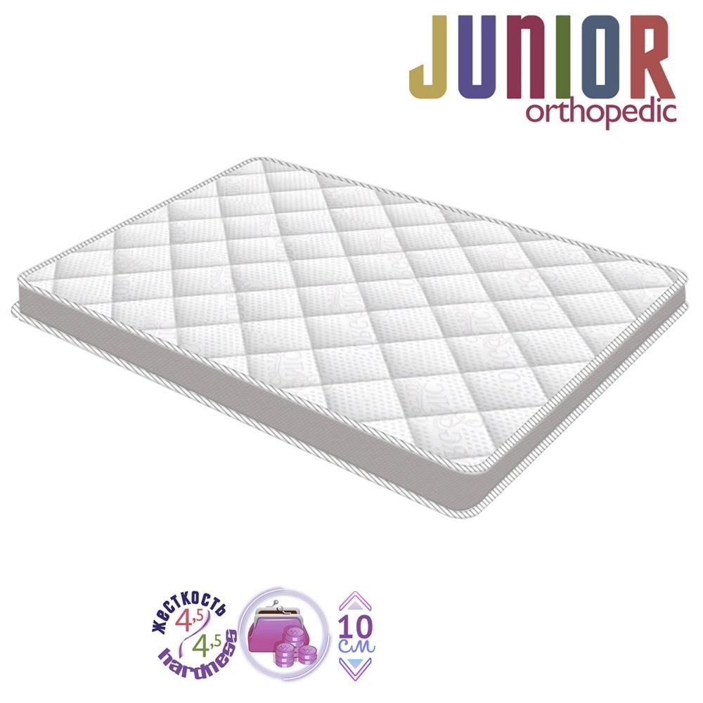 

ПОДРОСТКОВЫЙ Ортопедический матрас JUNIOR " ЮНИОР - Удачный 10", 80x170 см, Высота H-10 см , БЕCПРУЖИННЫЙ, Детский , TM HomeFort ( ALEX )