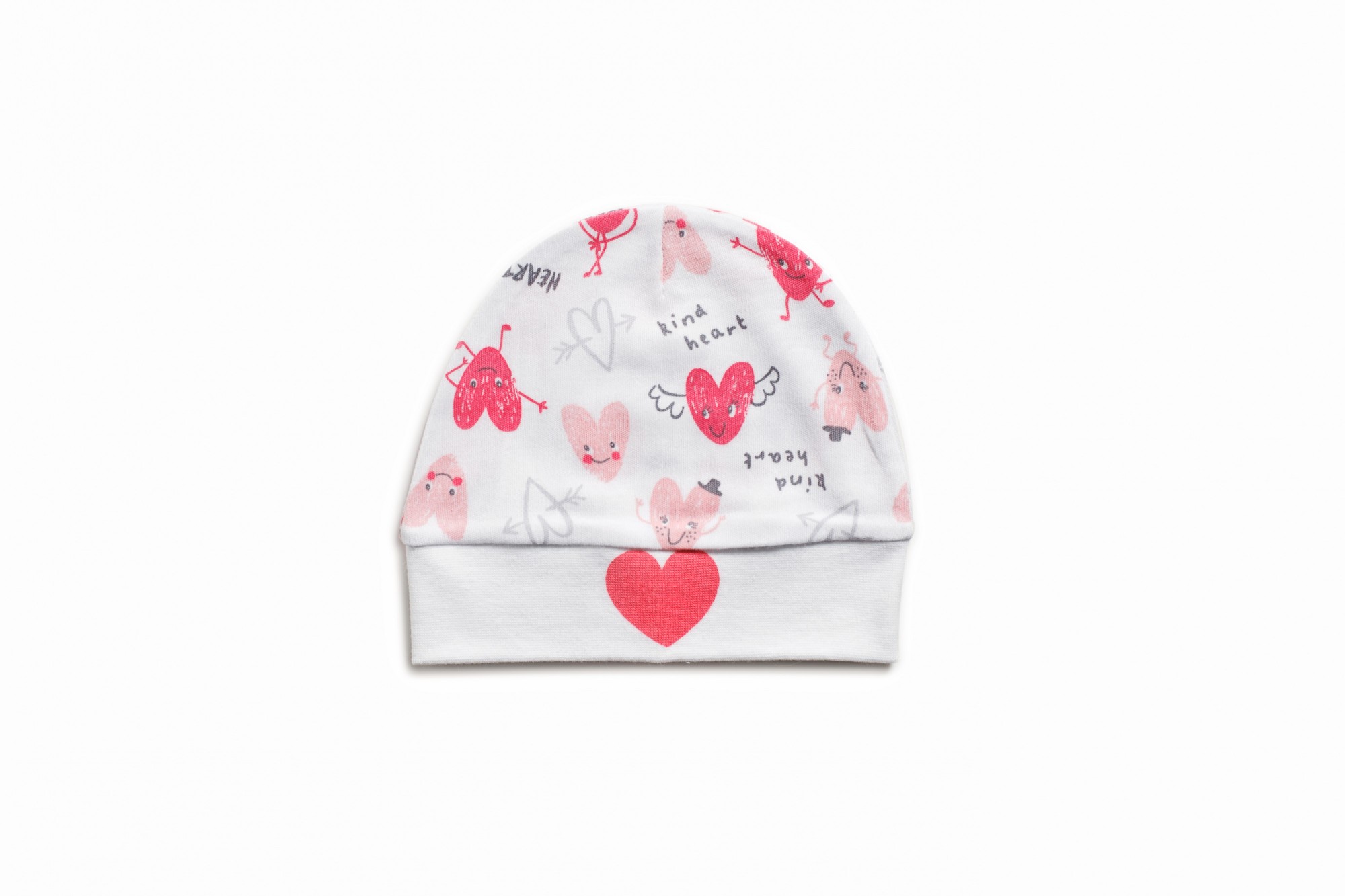 

Шапочка Migliori Сердечки 48 см Белый 00261