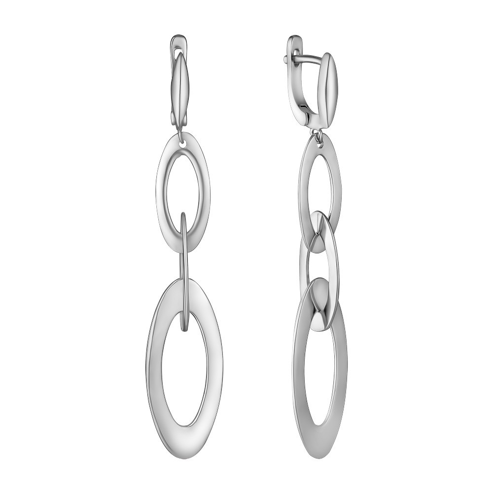 

Серьги TOP SILVER Звенья 520409