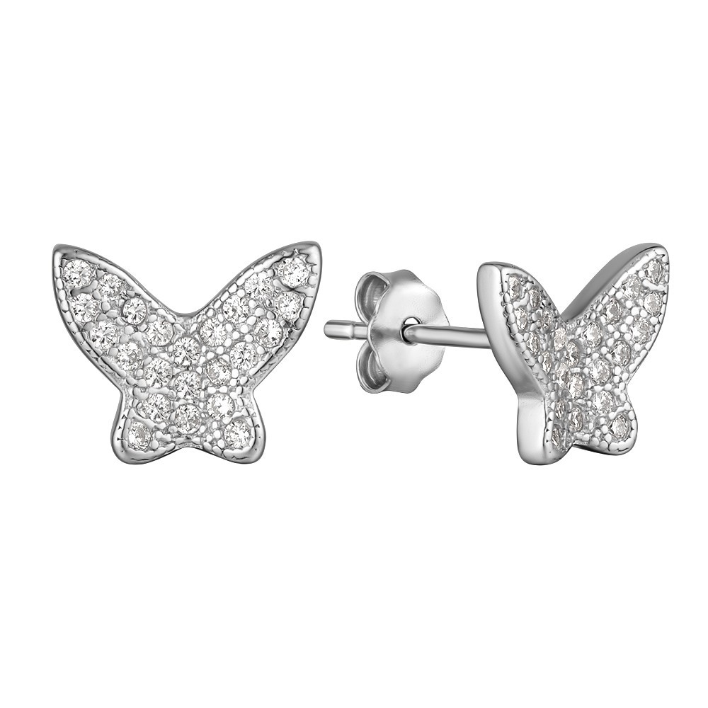 

Серьги TOP SILVER Бабочка 520377б