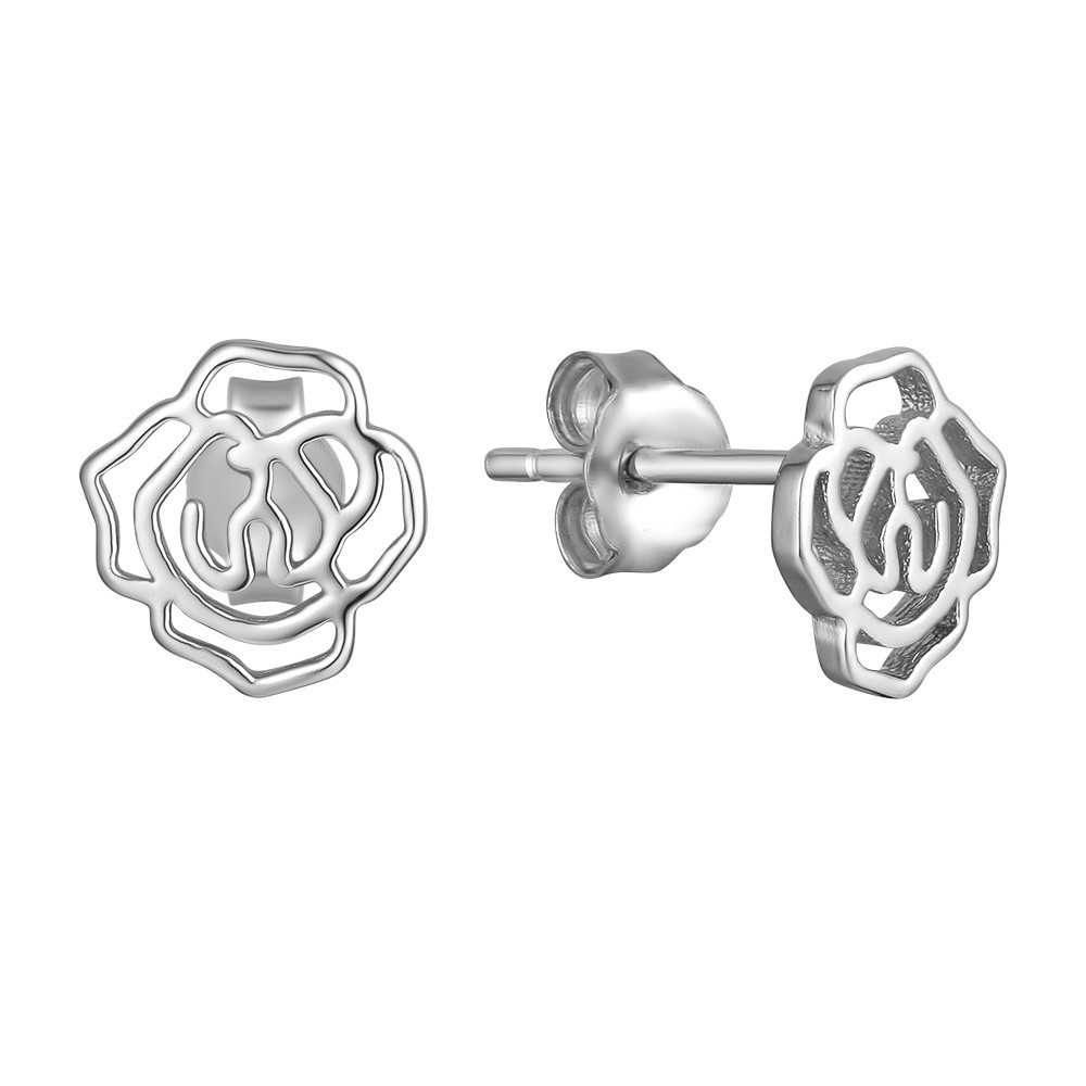 

Серьги TOP SILVER Роза 520733