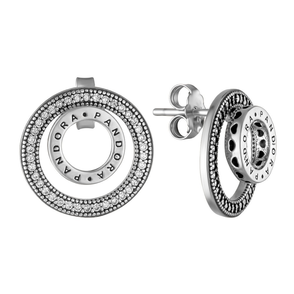 

Серьги TOP SILVER Пандора 520736б